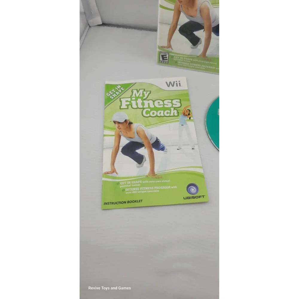 My Fitness Coach (Nintendo Wii, 2008) CIB Complete Tested and Working Great Cond
